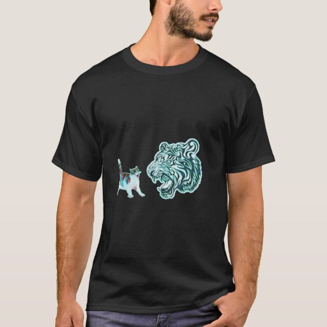 Tiger the king of the jungle and animals T-Shirt (Front)