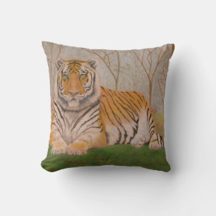 Tiger Throw Pillow
