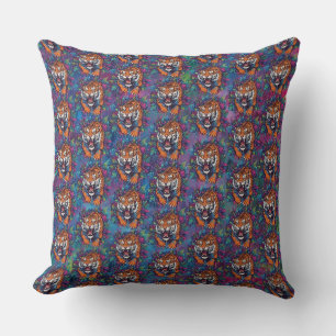 Tiger Throw Pillow
