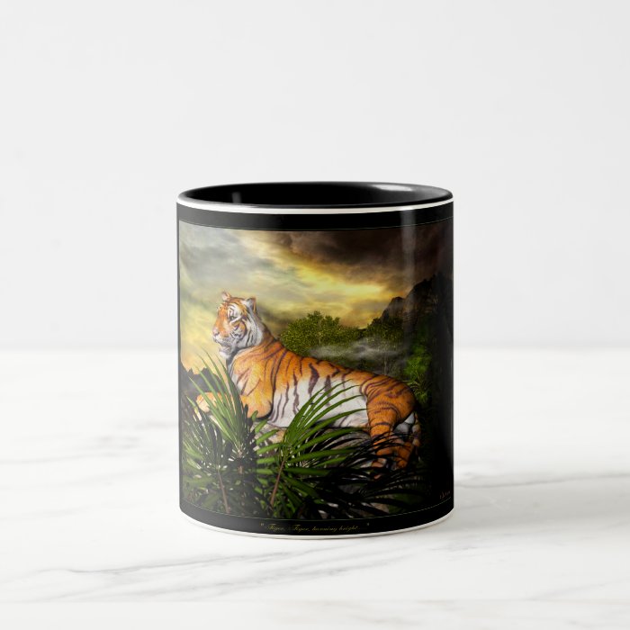 Tiger, Tiger, Burning Bright Mug