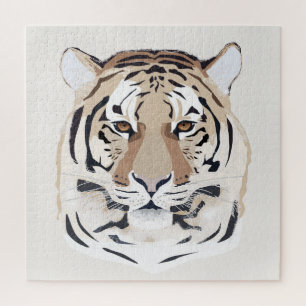 Tiger, tiger face, symbol of 2022 jigsaw puzzle