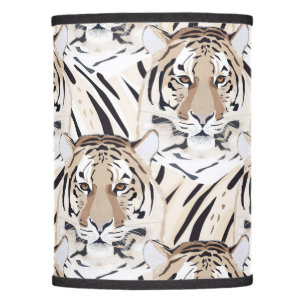 Tiger, tiger face, symbol of 2022 lamp shade