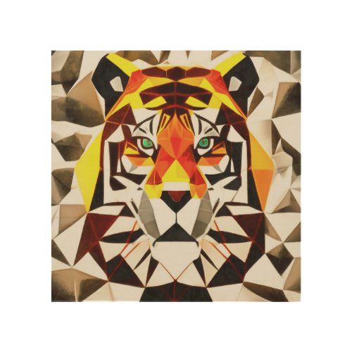 Tiger Tiger Fearful Symmetry Geometric Art