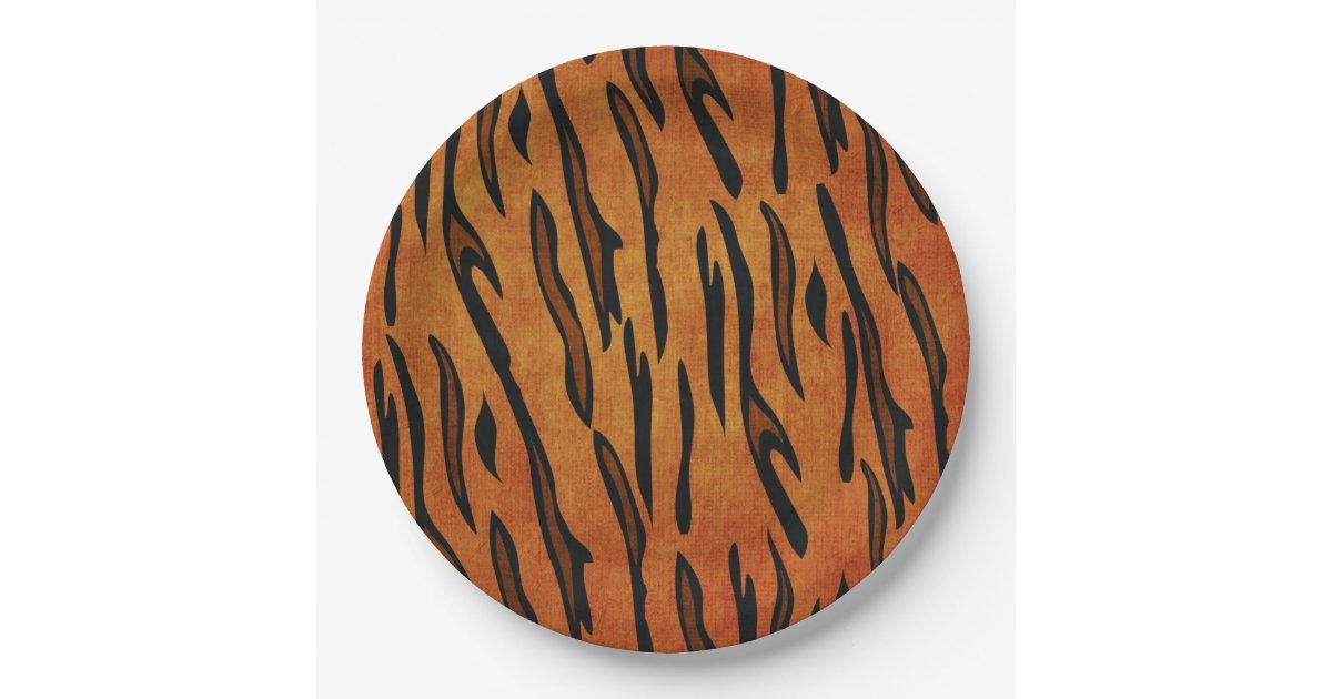 TIGER TIGER PAPER PLATE