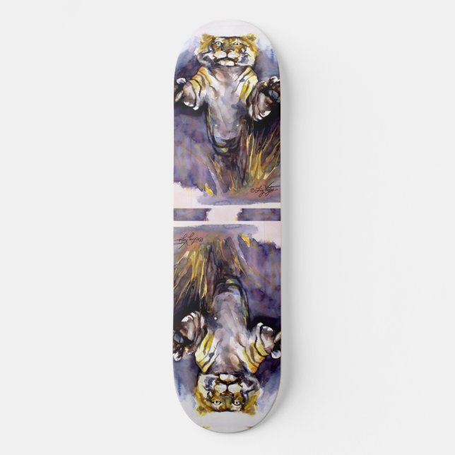 Tiger Tiger Skateboard (Front)