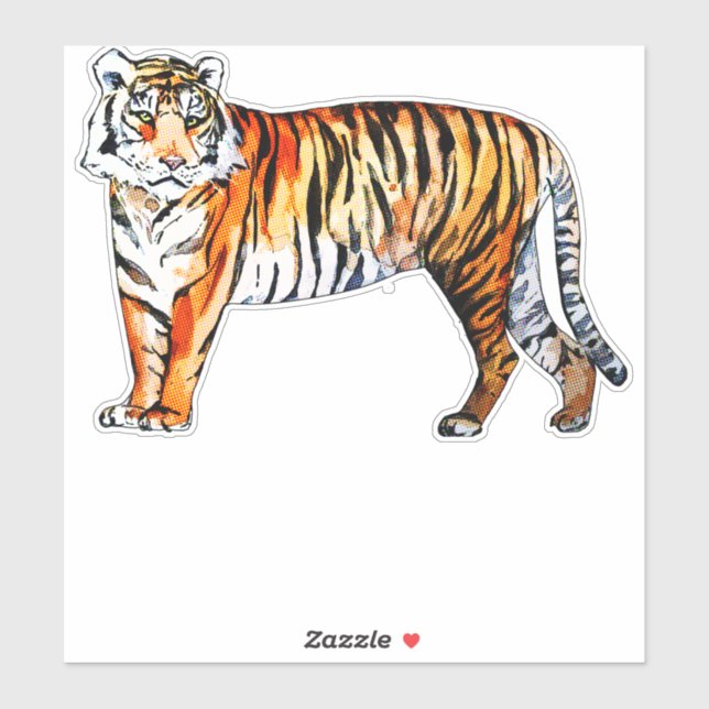 Tiger Tiger Sticker (Sheet)