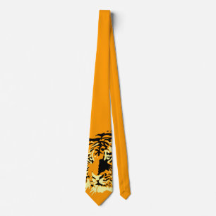 Tiger Tiger Tiger (orange!) Neck Tie