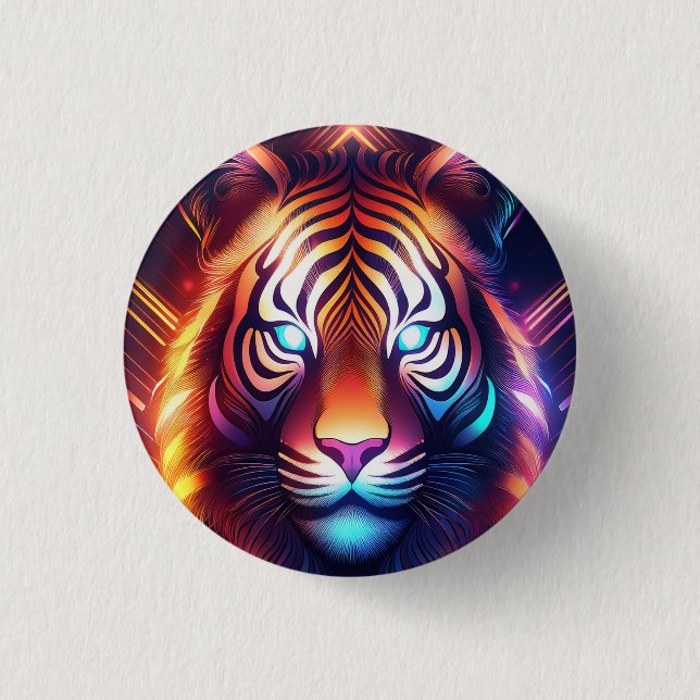 Tiger Time! Button (Front)