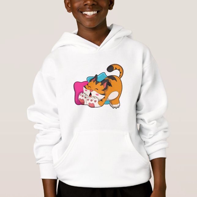 Tiger tired hoodie (Front)