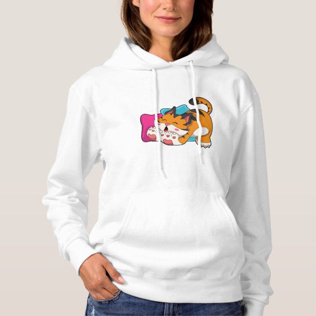 Tiger tired hoodie (Front)