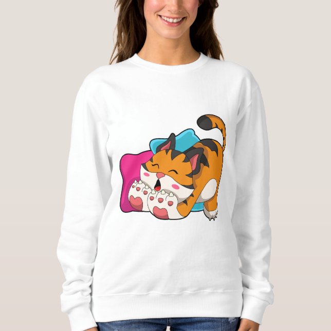 Tiger tired sweatshirt (Front)