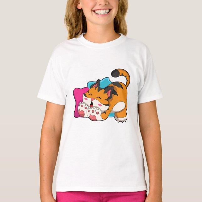 Tiger tired T-Shirt (Front)
