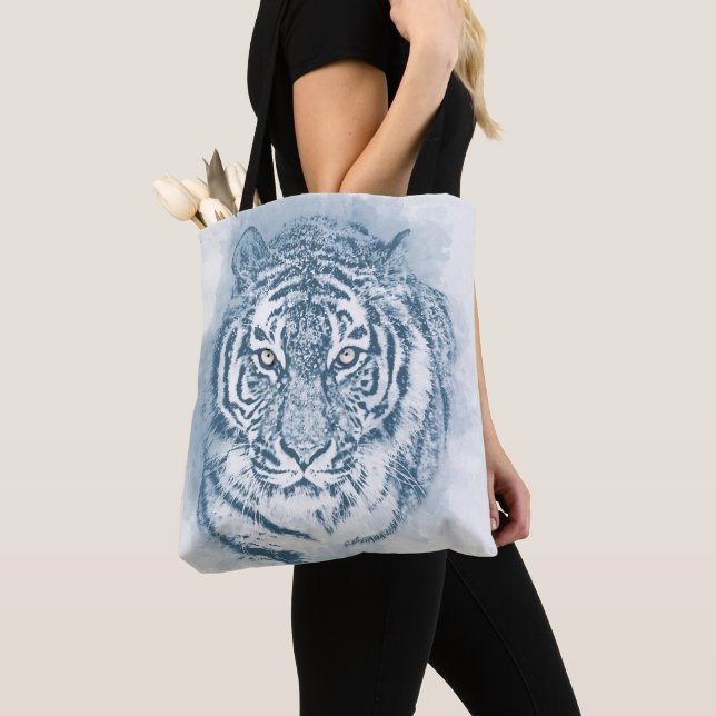 tiger tote bag (Close Up)