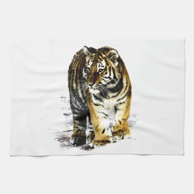 Tiger Towel (Horizontal)