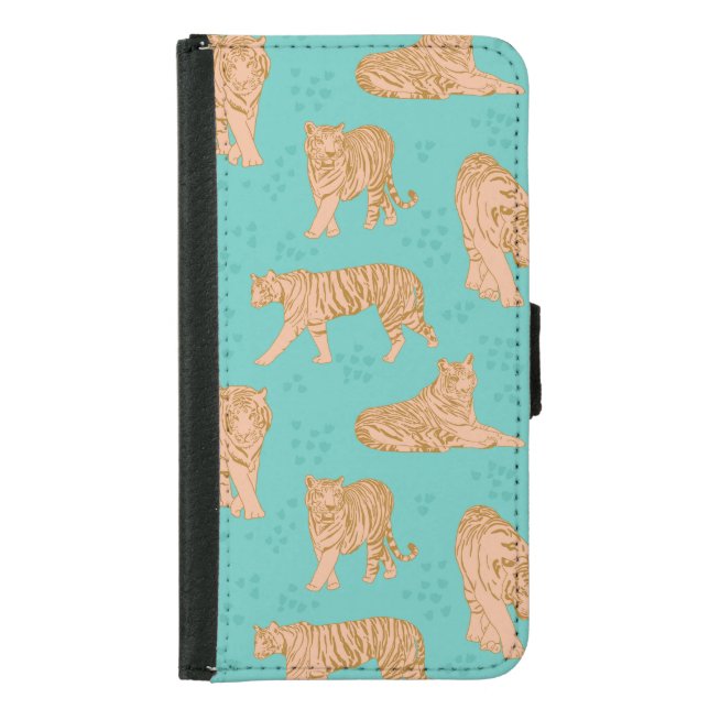Tiger Trails  Samsung Galaxy Wallet Case (Front)