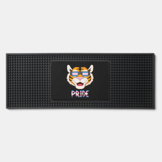 Tiger Transgender Flag Lgbt Bar Mat