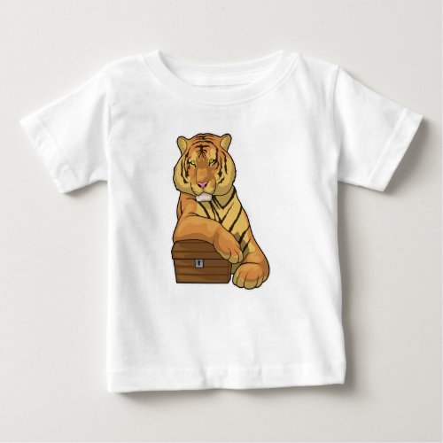 Tiger Treasure chest Baby T_Shirt