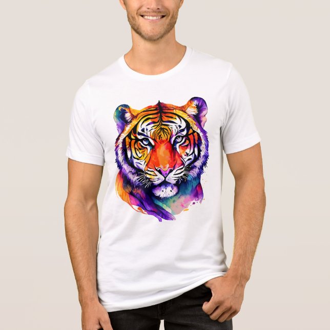 tiger Tri-Blend shirt (Front)