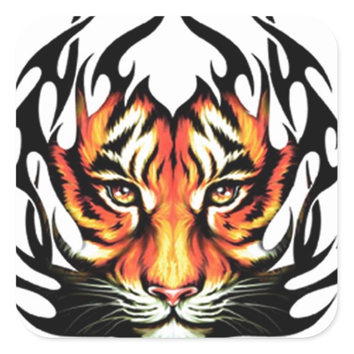 Tiger Tribal Stickers