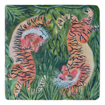 Tiger trivet