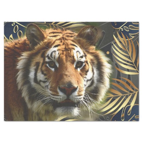 Tiger Tropical Palm Tissue Paper