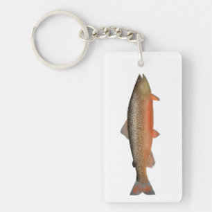 Tiger Trout Keychain