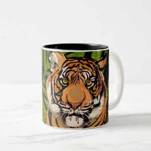 Tiger Two-Tone coffee mug