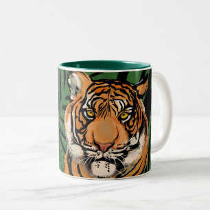 Tiger Two-Tone coffee mug