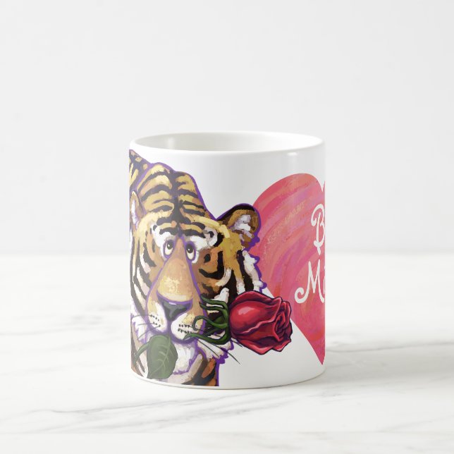 Tiger Valentine's Day Color Morph Mug (Center)