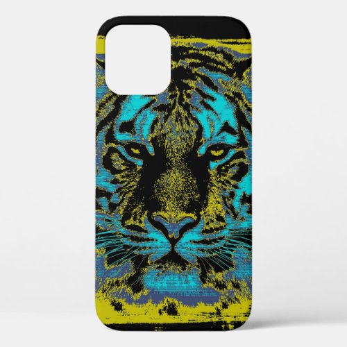 Tiger Vintage 2 iPhone 12 Pro Case