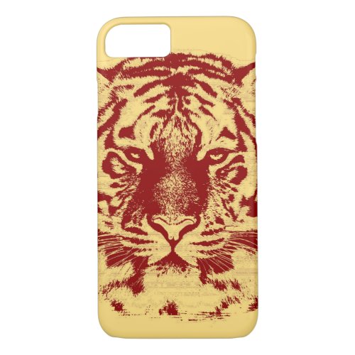 Tiger Vintage 5 iPhone 87 Case