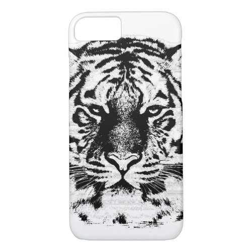 Tiger Vintage 6 iPhone 87 Case