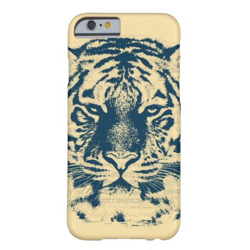 Tiger Vintage 8 Barely There iPhone 6 Case