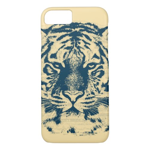 Tiger Vintage 8 iPhone 87 Case