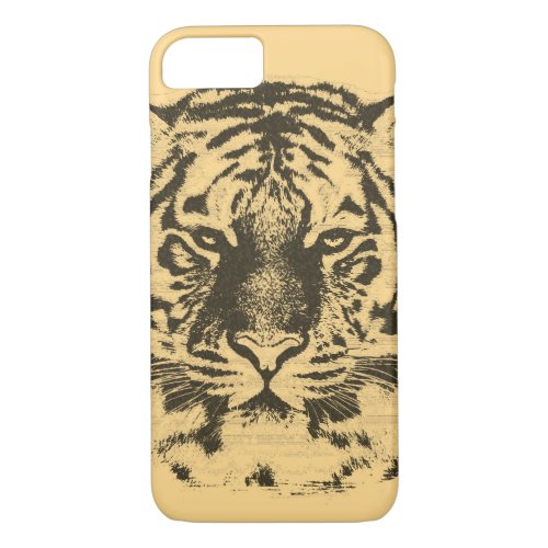 Tiger Vintage 9 iPhone 87 Case