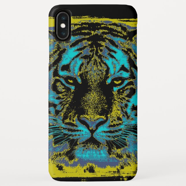 Tiger Vintage Case-Mate iPhone Case (Back)