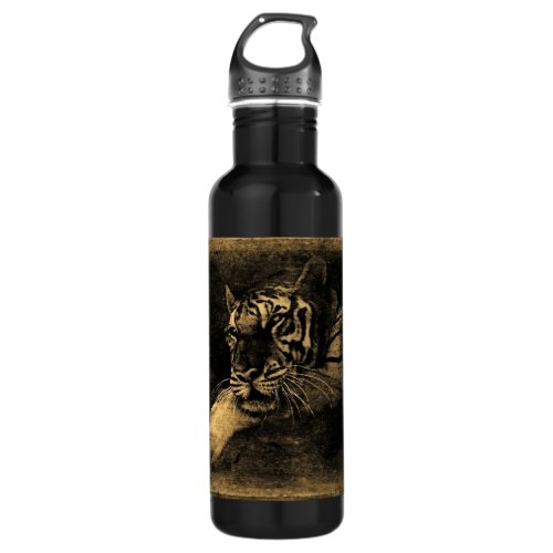 Tiger Vintage Water Bottle