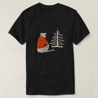 Tiger Waiting for Christmas T-Shirt