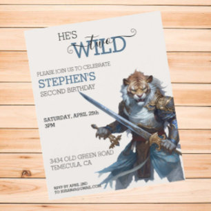 Tiger Warrior Knight Two Wild Second