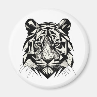 Tiger Watching Magnet