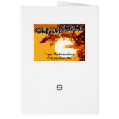 Tiger Watercolour (Back)