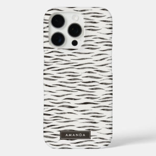 Tiger Wild Animal Skin Pattern iPhone 16 Pro Case
