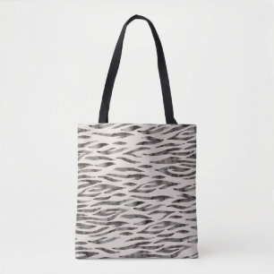 Tiger Wild Animal Skin Pattern Tote Bag