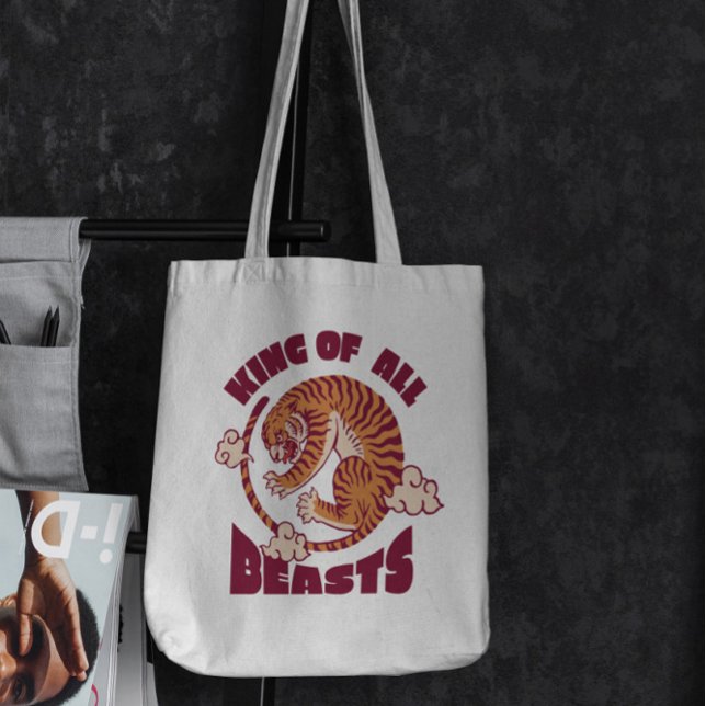 Tiger Wild Chinese New Year Tote Bag (Creator Uploaded)