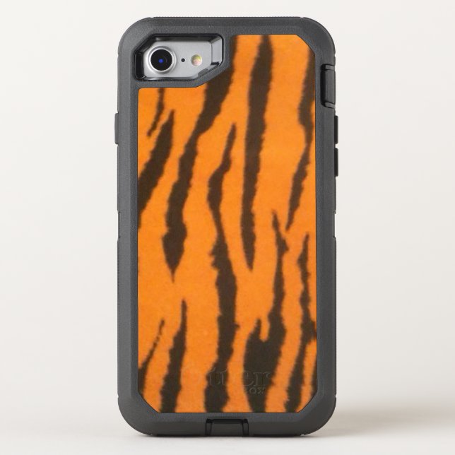Tiger Wild Print Otterbox iPhone Case (Back)