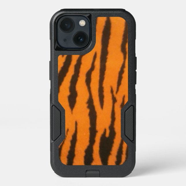 Tiger Wild Print Otterbox iPhone Case (Back)