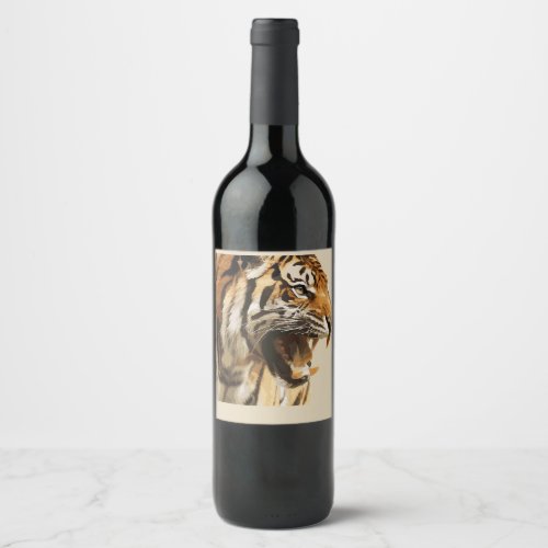 tiger wine label