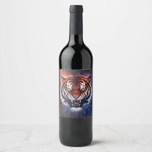 tiger wine label