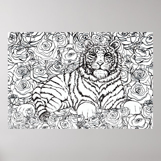 Tiger Wisdom Poster (Front)