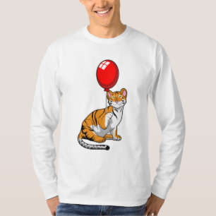 Tiger with Balloon T-Shirt